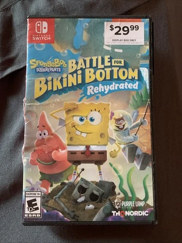 Spongebob Squarepants: Battle for Bikini Bottom - Rehydrated - Nintendo Switch