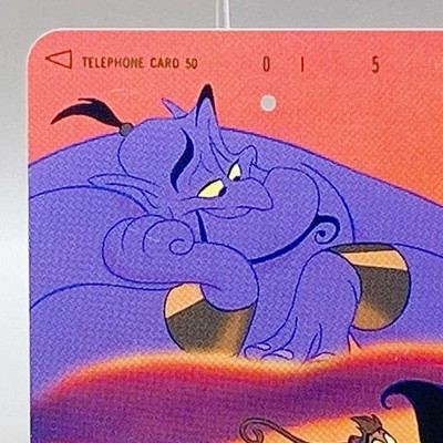 Aladdin Aladdin Jasmine Genie Abu Disney Movie Telephone Card
