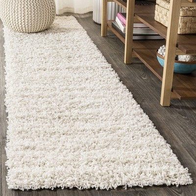 JONATHAN Y Lighting MCR106-28 Mercer Shag 2-1/4' x 8' Shag - Off White