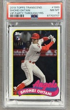 2019 Topps Transcendent Party - Through the Years-Shohei Ohtani Rookie (RC)