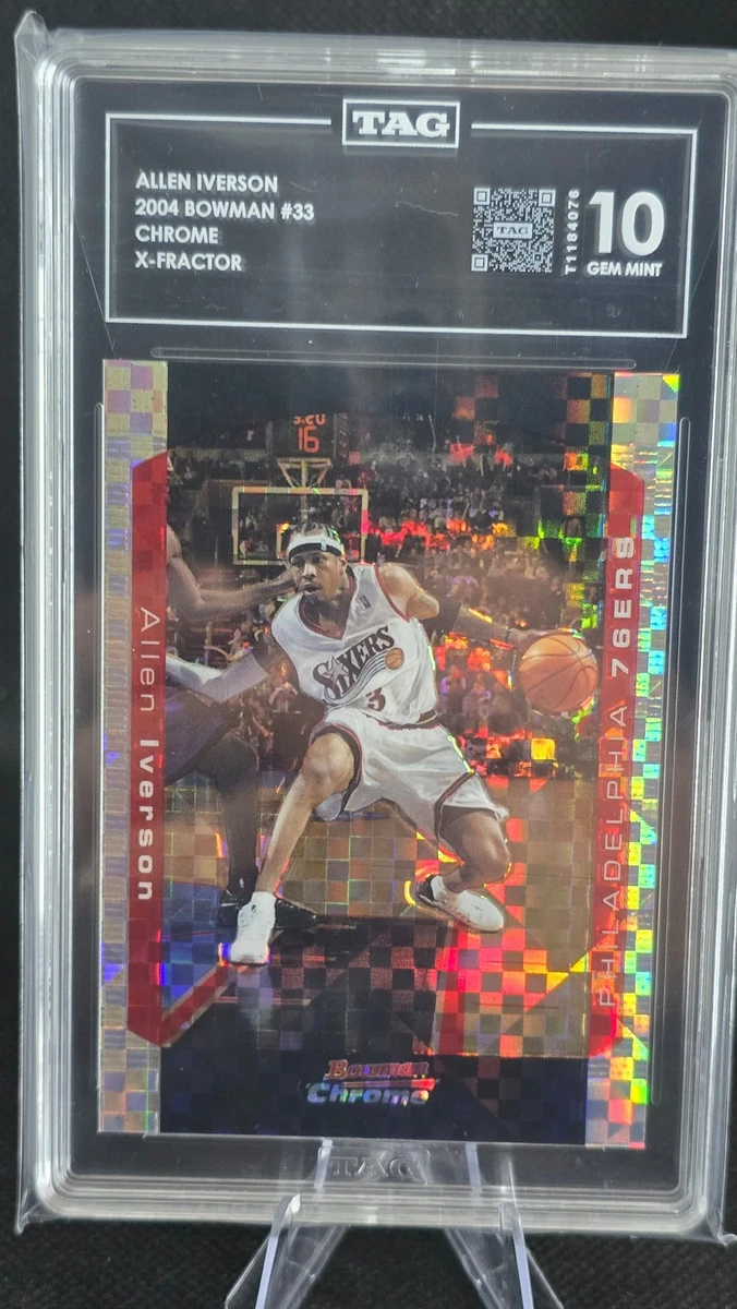 25+ Bowman Allen Iverson Basketball Serial Numbered Sports Trading