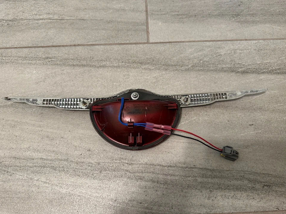 Remanufactured 05-10 PT Cruiser Electric Liftgate Trunk Hatch Handle Emblem Red - Image 4 of 4