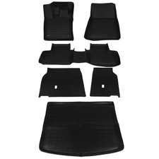 Autofußmatten Kofferraumwanne für Renault Captur 2 2019-2024 Allwetter Fußmatten