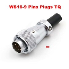 WS16 Aviation Plugs Sockets TQ+Z Waterproof Cable Connector 2 3 4 5 7 9 10 Pins