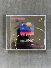 Corel Draw 3.0 PC CD-ROM Graphics Software Vintage Corel, 1991 Clean Disc