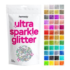 Cosmetic Glitter Extra Chunky Nail Face Body Holographic Iridescent Festival Art
