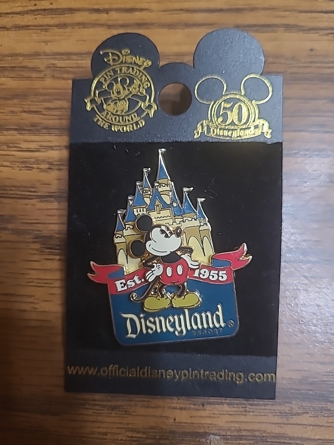Disney's 50th Anniversary Pin