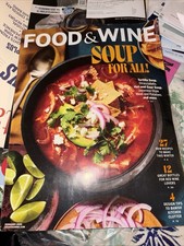 FOOD & WINE-FEBRUARY 2026-SOUP FOR ALL!-NEW-NO LABEL-FAST SHIPPING