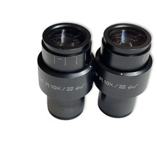 WF PL 10x/22 Widefield Microscope Eyepieces, 2 Pcs