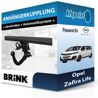 Brink AnhäNgekupplung Abnehmbar Passend FüR Opel Zafira Life 03.2019-Jetzt Neu