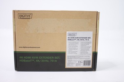Digitus HDMI Extender HDBaseT Set KVM PoE 4K