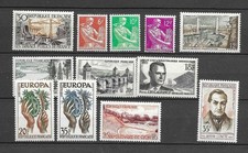 Timbres France 1957 lot Yvert N°1114 à 1124 neufs** MNH