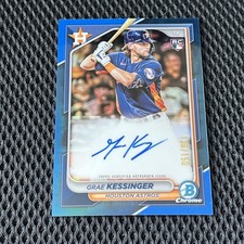 2024 Topps Chrome Rookie Autographs Grae Kessinger Blue /150 RC #CRA-GK