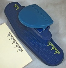 Border Craft Punch - Ovals and Dots under 3/8" Scalloped Edge- by Fiskars