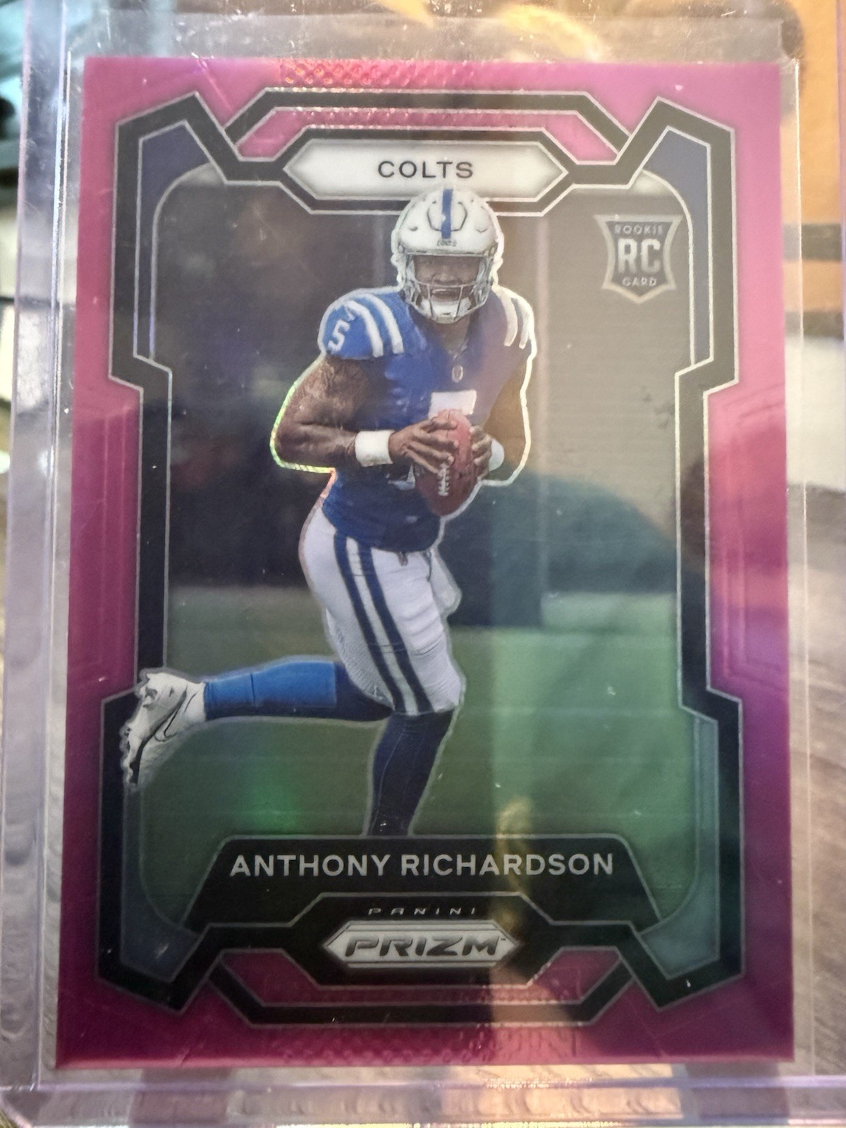 2023 Panini Prizm - Rookies Anthony Richardson #343 Pink Prizm (RC)