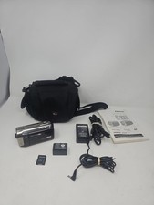 Panasonic HDC-TM60 HD Camcorder 16GB w/Battery,128GB SD Card  Charger