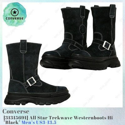 Converse All Star Trekwave Westernboots Hi Black 31315691 Men's US3-13.5 NEW