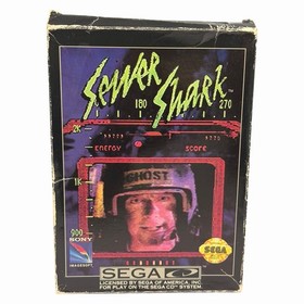 Sewer Shark (Sega CD, 1992) CIB Complete w/ Manual Black Box Variant Tested