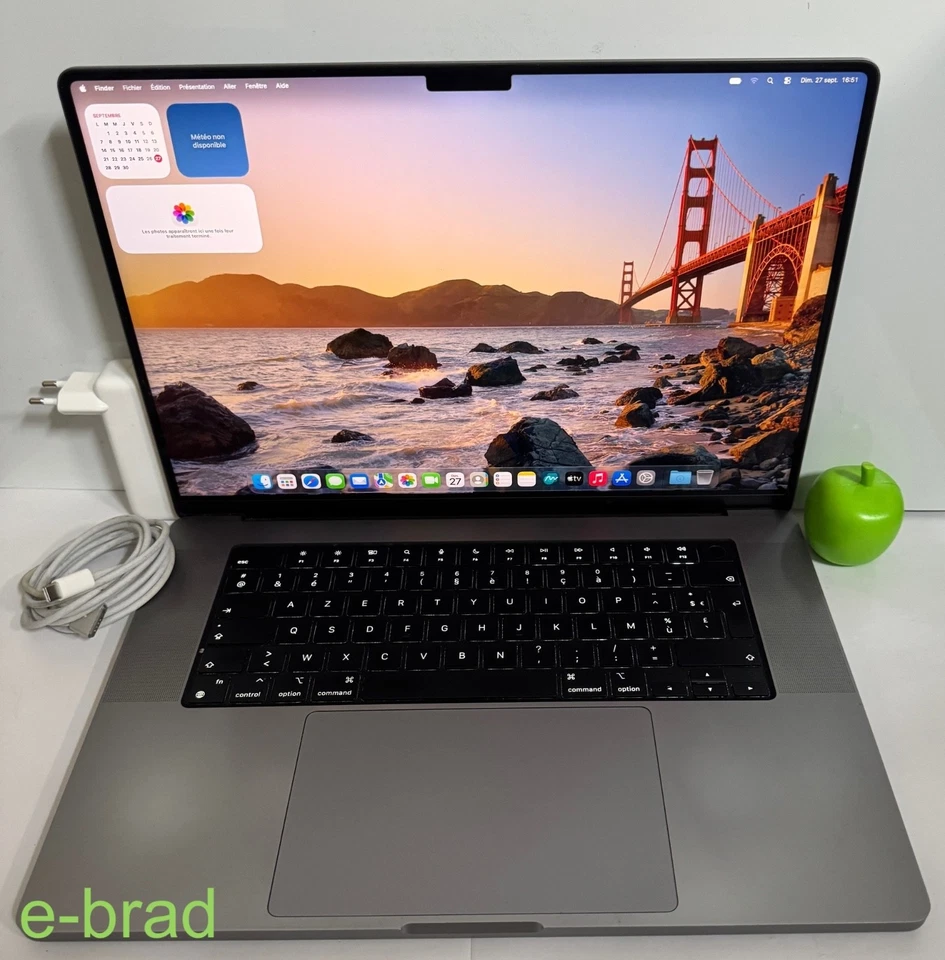 Apple MacBook Pro 16" M1 Pro · 16GB · 512GB, photo 1 sur 5