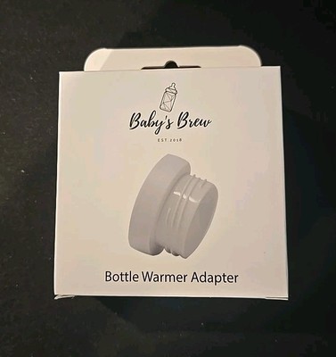Babys Brew Bottle Warmer Adapter Various Brand Bottles Playtex, MAM, Tommee, etc