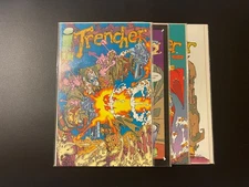 1993 Trencher Comic Lot issues #1-4 Image Comics 1st Print Comic  New and Unread