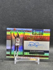 801@ 2021-22 Select In Flight Signatures Ralph Sampson #IF-RSP Silver Prizm /224