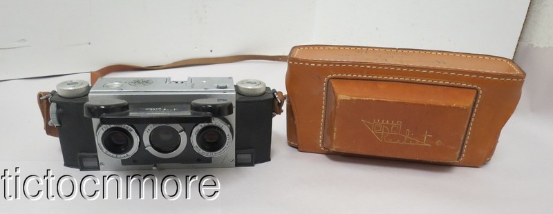 VINTAGE DAVID WHITE STEREO REALIST CAMERA SERIAL No. 019107 w/ 35mm F:3.5 LENS