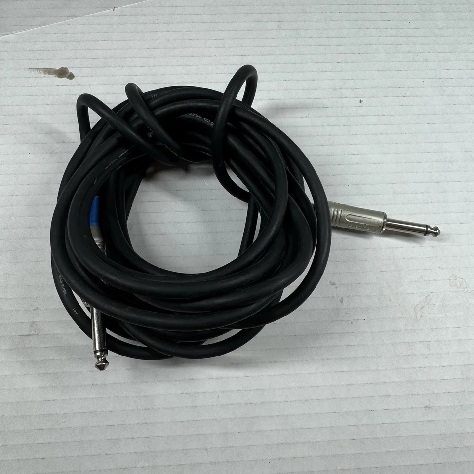 Cabo de instrumento Pro Co Musicmover 120S1 18 pés 1/4" - Imagem 2 de 4