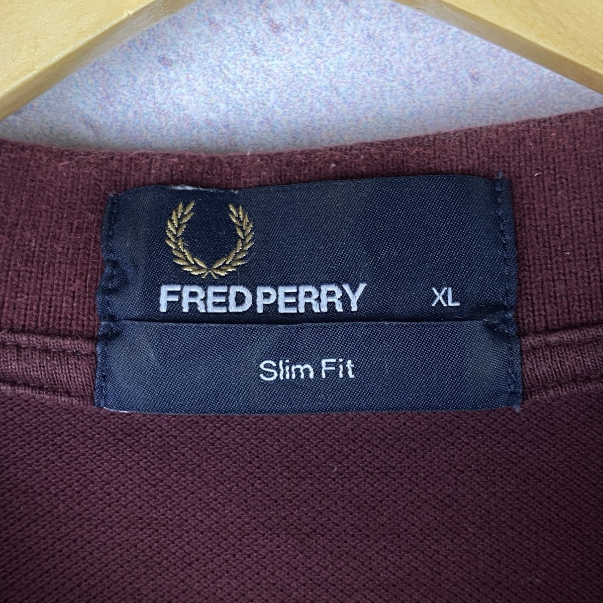ENGLAND製 OLD FREDPERRY 42 希少 良品 Fred Perry London England Navy Blue Polo Shirt 42