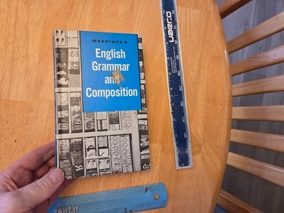 Warriner's English Grammar and Compostion - 1963 Harcourt Brace Hardcover