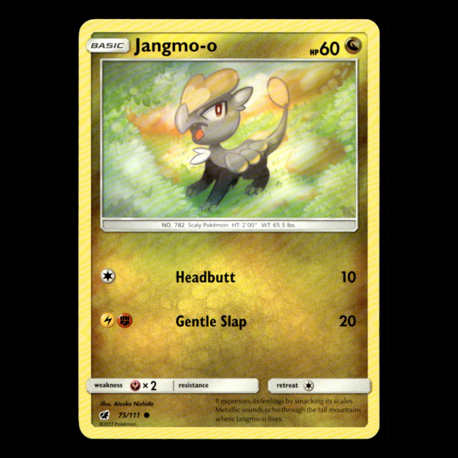 MP Jangmo-o 75/111 Crimson Invasion Pokemon Cards Collection TCG