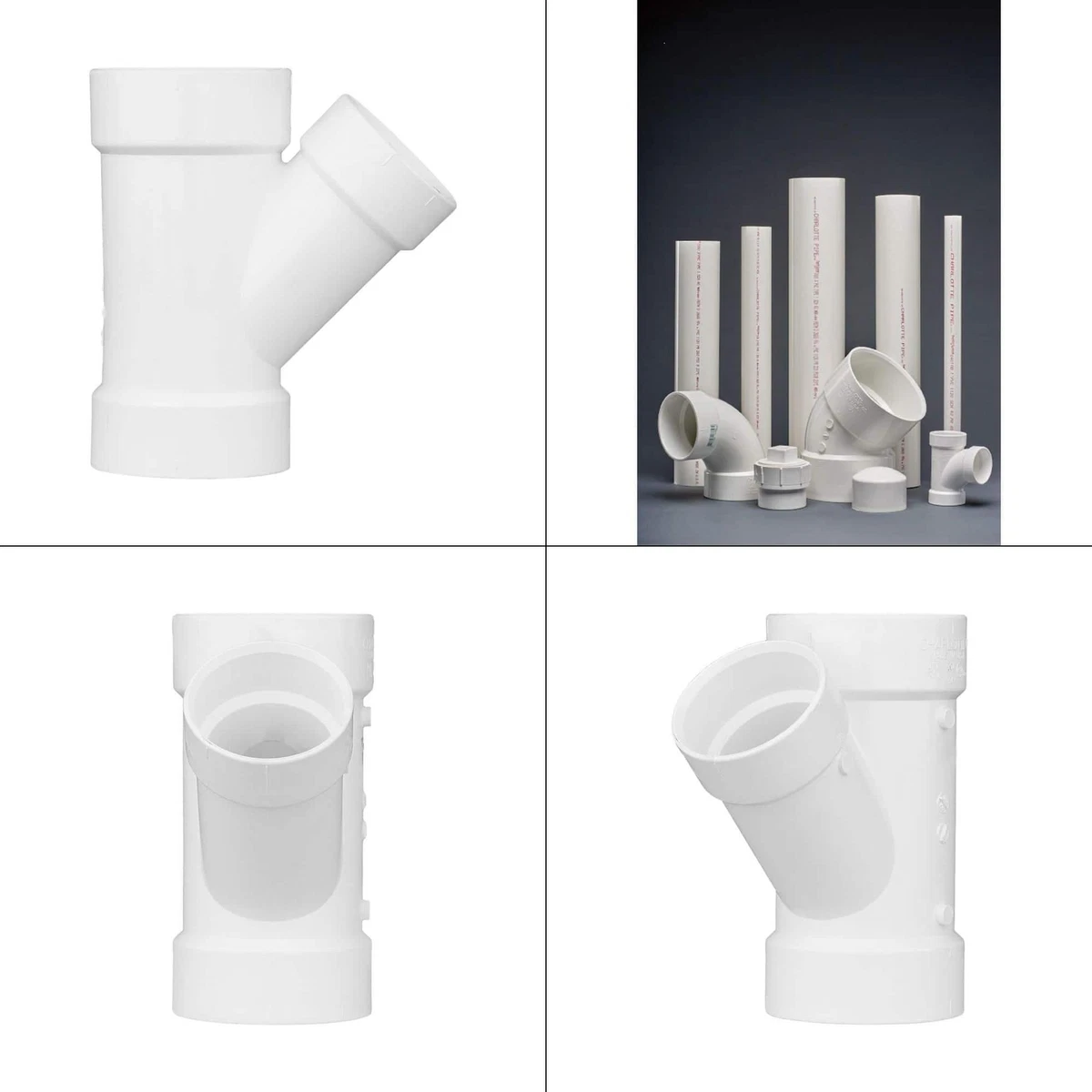 PVC Schedule 40 DWV Pipe Fittings Drain, Waste Vent, 40 OFF