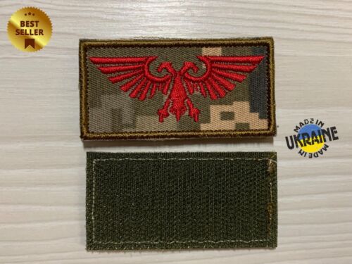 Warhammer 40k Imparial Aquila logo Patch Embroidered MM-14 UA-Digital - Picture 1 of 3