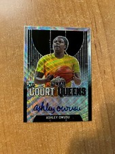 2021-22 Leaf Metal - Ashley Owuso - Black Wave Court Queens Auto #d 6/10