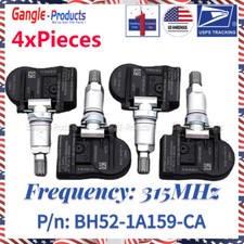 4PCS TPMS TIRE PRESSURE SENSOR 315MHz For Land Rover Range Rover Jaguar F-Type