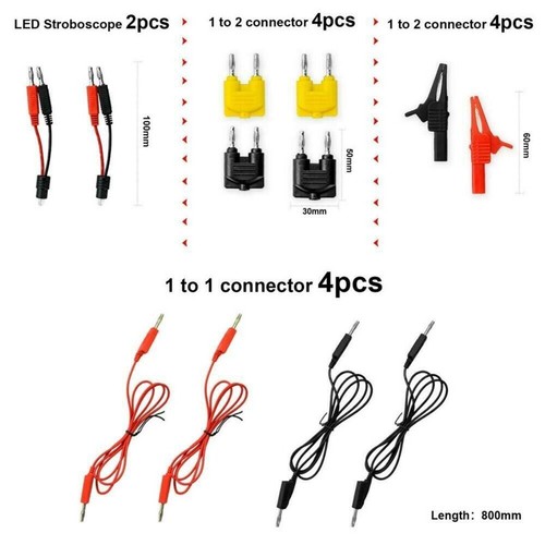 92X Multimeter Test Lead Kit Probe Pen Cable Alligator Clip Multi Meter Tool AU - Picture 7 of 9