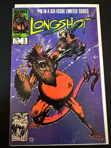 Longshot 1 NM- (9.2) | 1986 | Marvel Comics