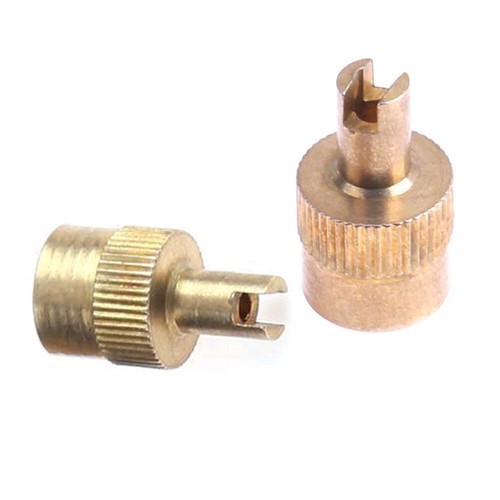 10pcs Car Motorcycle Slotted Head Tire Valve Stem Caps With Core Remover Tools - Picture 8 of 12