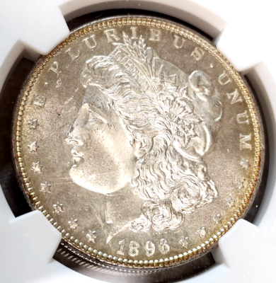 1896 Morgan Dollar - VAM-26 - MS65PL - NGC - Looks Better - Lt