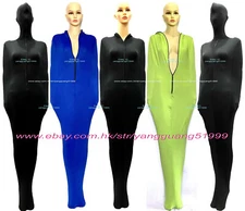 Unisex Spandex Mummy Suit Costumes Body Bags Sleeping Bag internal Sleeves F816