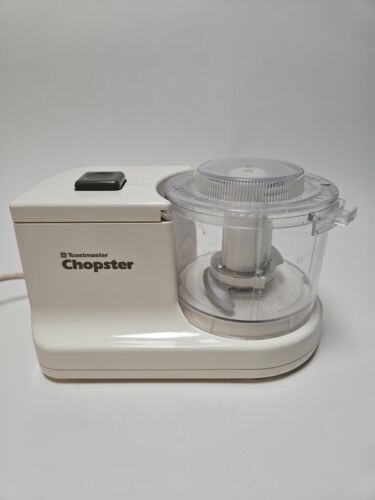 Mini Choastmaster Chopster Food Chopper Hoja Eléctrica de Acero Inoxidable - Imagen 1 de 5
