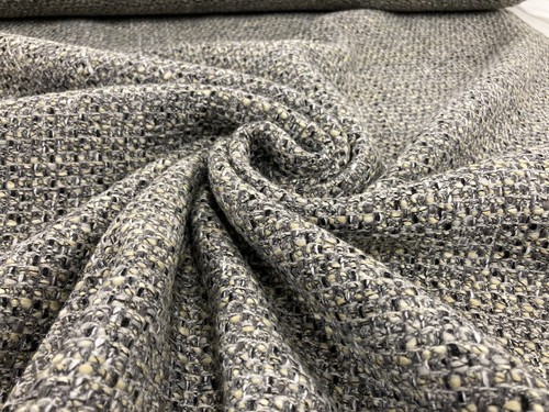 Tela de tweed de alta costura lana británica Abraham Moon abrigo material de confección - Imagen 3 de 7