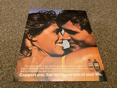PTRBK4 WERBUNG 13X11 COPPERTON LOTION ÖL