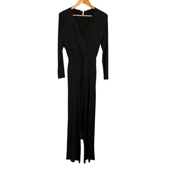 BCBGeneration black surplice jumpsuit. Size xs - Image 2 of 4