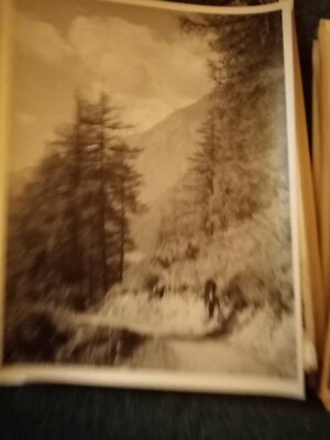 Sa41 s/w FOTO 8x5 Zoll ca x 10 landschaftliche Ansichten Landschaft d