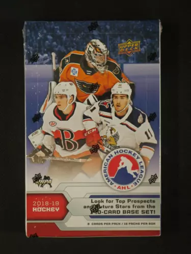 2018-19 UD AMERICAN HOCKEY LEAGUE AHL FACTORY SEALED HOBBY BOX