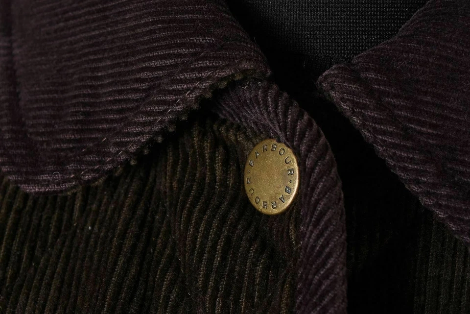 Barbour Vintage Cord Quilt Jacket Size M / UK10 - Image 4 of 4