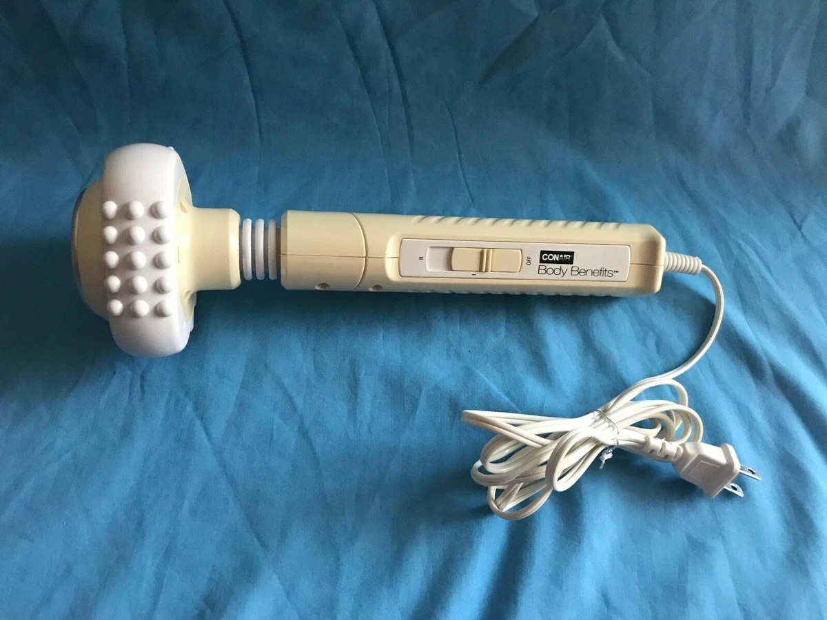 Conair Body Benefits Portable Handheld Body Back Massager w/ Heat Model  WM04HBT