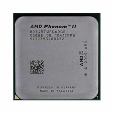 AMD Phenom II X6 1045T CPU Six-Core 2.7GHz 6M 95W Socket AM3 Processor