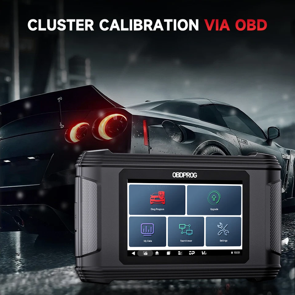 OBDPROG M500 Car Mileage Adjust Odometer Correction Tool Reset Oil Service Light - Image 3 of 4